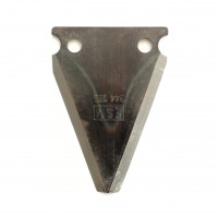 MTD piese Cutit lama superioara esm    x   x   mm  oo   mm la   mm  decupaje  mtd bm87-35 etc 2015-2023, al-ko bm660 bm660ii