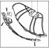 MTD piese Aparatoare cap damil mtd smart bc26 bc26d bc33 bc33d bc43 bc43d bc52 etc 2013-2020 cu extensie,lama  092.63.032  ca [2]