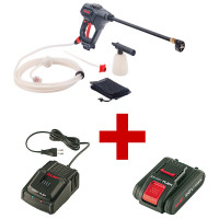 AL-KO Pachet promotional curatator presiune pe baterii al-ko pw 2040 easyflex 18v cu baterie si incarcator AL-KO Pachet promotional curatator presiune pe baterii al-ko pw 2040 easyflex 18v cu baterie si incarcator