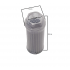 Filtru ulei  d44,d26x118mm bronto by-splitt 14t   1wu40czyy0z00 wu-40-czyy [3]