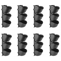 Bronto Set ghiveci perete vertical -perete 8 (30x24x21cm)×24buc. 26cm/80cm Bronto Set ghiveci perete vertical -perete 8 (30x24x21cm)×24buc. 26cm/80cm