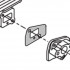 Maruyama Garnitura cilindru - distantier carburator maruyama bc4321rs bc5021h-rs bcv5021 ce420 ce500 mag501rs etcb  285779 [2]