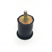 Bronto Tampon cauciuc 1-prezon  d30x39-m6x18  talpad35   3wf-2.6 3wf-3 wrf-7503 3wf-750  3wf-2.6a.7