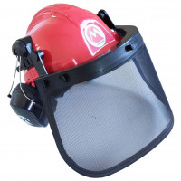 Maruyama Casca protectie cu viziera plasa si casti antifonice maruyama