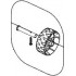AL-KO Roata  d90xmm d14x33mm  spate al-ko 38.4e combicare cc  423257  cu bolt, manson, fara capac 423258 [3]