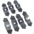 AL-KO Cutit scarifica al-ko combicare 32 38  set 460303x7 buc.  119176 460773 462219  474393  din 462222x [3]