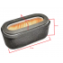 AL-KO Filtru aer oval 110x47x48mm  al-ko tech140  la easy 4.2p-s greenzone lm46s  492646  din 492569 ca 40801492569 [2]