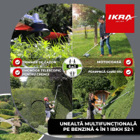 Ikra Motounealta universala ikra ibkh 52-1 4-in-1 2t 51.7cc 1.5kw