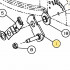 MTD piese Parghie roata mtd 40cm 46cm etc 2005-2020 cu fus, fata  687-02123  ca 687-02123a [6]