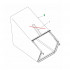 MTD piese Sac panza cos colector mtd 53cm etc 2005-2016 negru  764-04078a  ca 664-04046 664-04046a 664-04095 664-04104 664-04110 [2]