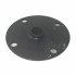 Pubert Ax roata de fier pubert, scurt  80mm -negru   8002010304 [2]