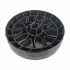 Roata manevrare aratrum3  d148,d18x40mm  plastic  ar3-23 [2]