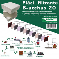 Placi filtrante b-acchus 20 Placi filtrante b-acchus 20