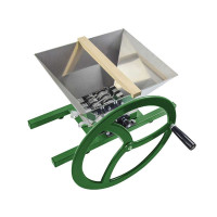 Bronto Zdrobitor fructe by-fruct pro manual, cu volant, cuva inox, 7l Bronto Zdrobitor fructe by-fruct pro manual, cu volant, cuva inox, 7l