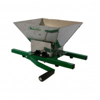 Bronto Zdrobitor struguri manual by-wine, cuva inox, 7l