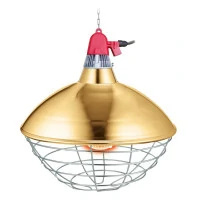Lampa carbon incalzire ferma de pui cpt 300 Ø30cm grila 15cm cablu 2.5m + stecher comutator on/off lant 2m Lampa carbon incalzire ferma de pui cpt 300 Ø30cm grila 15cm cablu 2.5m + stecher comutator on/off lant 2m