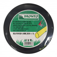Bronto Fir nylon 1.6mm 300m rotund bronto, pe bobina (1.65mm) Bronto Fir nylon 1.6mm 300m rotund bronto, pe bobina (1.65mm)