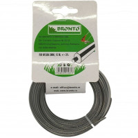 Bronto Fir nylon 2.0mm 15m rotund- bronto, cu eticheta, cu insertie, gri Bronto Fir nylon 2.0mm 15m rotund- bronto, cu eticheta, cu insertie, gri