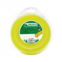 Bronto Fir nylon 2.4mm 15m stea bronto, in blister, galben Bronto Fir nylon 2.4mm 15m stea bronto, in blister, galben
