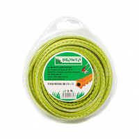 Bronto Fir nylon 2.4mm 200m zimtat bronto profi, pe bobina, cu insertie Bronto Fir nylon 2.4mm 200m zimtat bronto profi, pe bobina, cu insertie