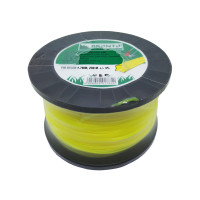 Bronto Fir nylon 2.7mm 200m stea bronto, pe bobina, galben Bronto Fir nylon 2.7mm 200m stea bronto, pe bobina, galben