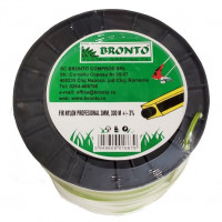 Bronto Fir nylon 3.0mm 300m patratic- bronto, pe bobina, cu insertie Bronto Fir nylon 3.0mm 300m patratic- bronto, pe bobina, cu insertie