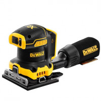 DeWalt Șlefuitor de palmă cu hârtie abrazivă 1/4 și motor fără perii xr de 18 v - unitate fără accesorii DeWalt Șlefuitor de palmă cu hârtie abrazivă 1/4 și motor fără perii xr de 18 v - unitate fără accesorii