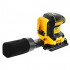 DeWalt Șlefuitor de palmă cu hârtie abrazivă 1/4 și motor fără perii xr de 18 v - unitate fără accesorii [2]