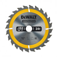 DeWalt Lama circ constructii acum152x20mm 24t dewalt DeWalt Lama circ constructii acum152x20mm 24t dewalt