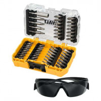 DeWalt Set 47 accesorii insurubare si ochelari dewalt DeWalt Set 47 accesorii insurubare si ochelari dewalt