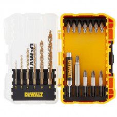 DeWalt Set 19 accesorii insurubare si gaurire dewalt