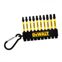 DeWalt Breloc cu capete de înșurubare torx mix flextorq (10 buc.), diverse dimensiuni, lungime 57 mm