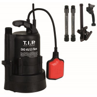 T.I.P. Electropompa submersibila 350w t.i.p. dio 45/13 flex apa pluviala 2800l/h aspirare 5m, refulare 13m 1.3bar (3/4 )19mm T.I.P. Electropompa submersibila 350w t.i.p. dio 45/13 flex apa pluviala 2800l/h aspirare 5m, refulare 13m 1.3bar (3/4 )19mm