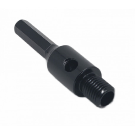 Adaptor carote M16 pentru utilizare la masini cu prindere Hexagonala sau mandrina cu bacuri - DXDY.117.HEX [1]