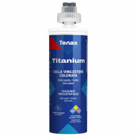 Adeziv Vinilester transparent ultrarapid, pentru lipiri 45° placi multi-material - Tenax Titanium Cartus 250ml Adeziv Vinilester transparent ultrarapid, pentru lipiri 45° placi multi-material - Tenax Titanium Cartus 250ml