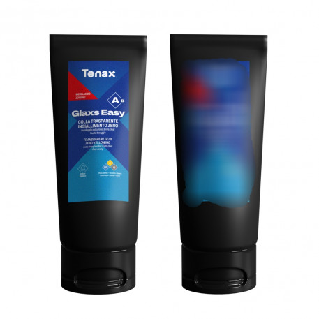 Adeziv transparent extra-puternic, pentru lipiri expuse si laminari - Tenax GLAXS Easy Part A, tub 300ml [1]