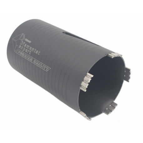 Carota diamantata PREMIUM ø107mm x 180mm x M16 pentru gaurire Beton armat, Zidarie, Granit - DXDY.P0117.107 [1]