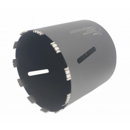 Carota diamantata PREMIUM ø202mm x 180mm x M16 pentru gaurire Beton armat, Zidarie, Granit - DXDY.P0117.202 [1]