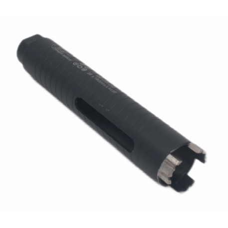 Carota diamantata PREMIUM ø38mm x 180mm x M16 pentru gaurire Beton armat, Zidarie, Granit - DXDY.P0117.38 [1]