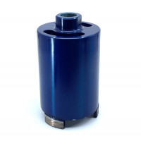 Carota diamantata pt. beton armat, zidarie, calcar - 4 segmenti diam. 82mm - Super Premium - DXDH.80117.82.04-BLAU