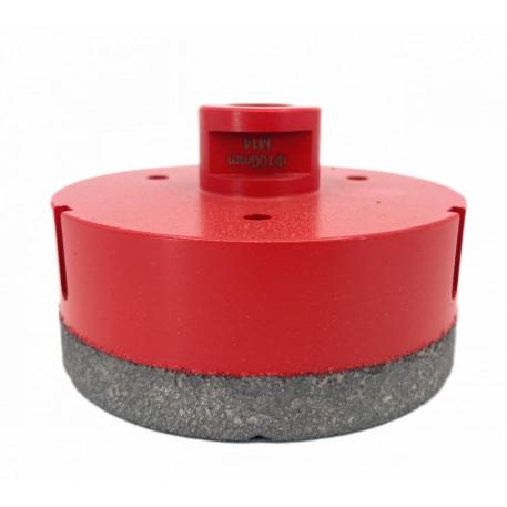 Carota diamantata pt. gresie portelanata & piatra - diam. 100mm - Profesional Standard - DXDY.REDrill.100 [1]