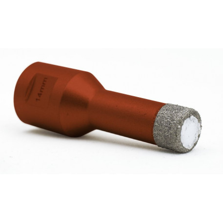 Carota diamantata pt. gresie portelanata & piatra - diam. 12mm -cu ceara- Profesional Standard - DXDY.REDrill.12 [1]