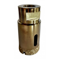 Carota diamantata pt. gresie portelanata & piatra - diam. 42mm - Super Premium - DXDH.80407.42 Carota diamantata pt. gresie portelanata & piatra - diam. 42mm - Super Premium - DXDH.80407.42