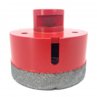 Carota diamantata pt. gresie portelanata & piatra - diam. 75mm - Profesional Standard - DXDY.REDrill.75 Carota diamantata pt. gresie portelanata & piatra - diam. 75mm - Profesional Standard - DXDY.REDrill.75