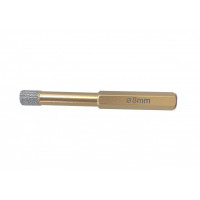 Carota diamantata pt. gresie portelanata & piatra - diam. 8mm - Super Premium - DXDH.80409.08 Carota diamantata pt. gresie portelanata & piatra - diam. 8mm - Super Premium - DXDH.80409.08