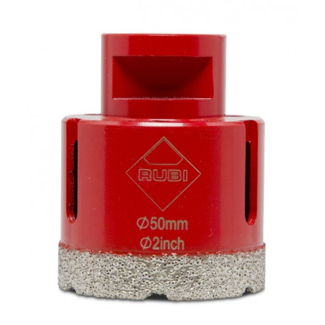 Carota diamantata pt. portelan, placi ceramice DryGres 50mm - RUBI-4914 [1]