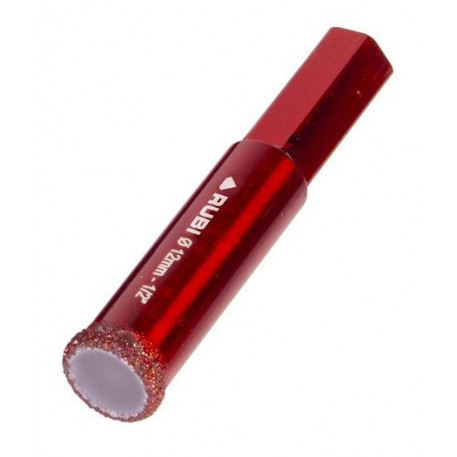 Carota diamantata pt. portelan, placi ceramice DryGres4Drill 12mm - RUBI-5927 [1]