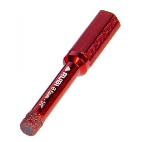Carota diamantata pt. portelan, placi ceramice DryGres4Drill 6mm - RUBI-5923 [1]