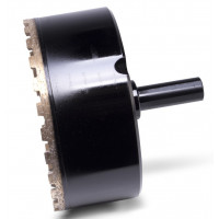 Carota diamantata pt. portelan, placi ceramice ForaGres 100mm - RUBI-4976 Carota diamantata pt. portelan, placi ceramice ForaGres 100mm - RUBI-4976