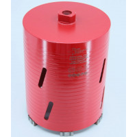 Carota diamantata Super PREMIUM ø152mm x 180mm x M16 pentru gaurire Beton armat, Zidarie, Granit - DXQZ.REDCORE.152 Carota diamantata Super PREMIUM ø152mm x 180mm x M16 pentru gaurire Beton armat, Zidarie, Granit - DXQZ.REDCORE.152